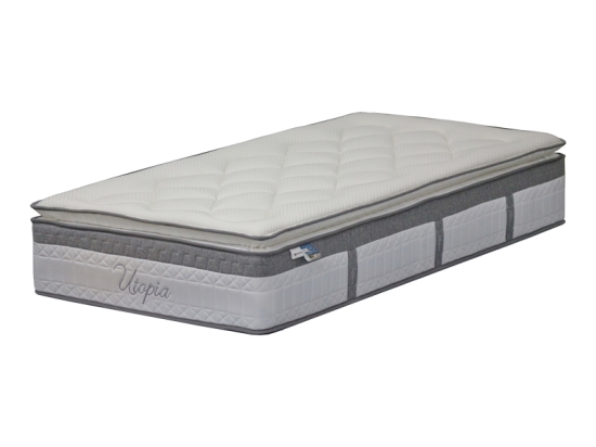ΣΤΡΩΜΑ UTOPIA PAKOWORLD POCKET SPRING ΜΕ ΑΝΩΣΤΡΩΜΑ 30-32CM 100X200ΕΚ