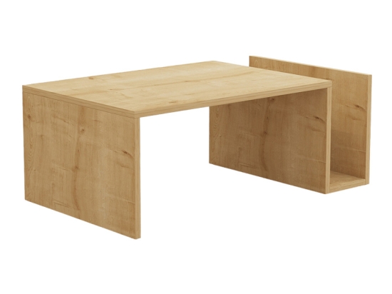 ΤΡΑΠΕΖΙ ΣΑΛΟΝΙΟΥ POKO PAKOWORLD ΣΕ OAK ΑΠΟΧΡΩΣΗ 86.8X50X32,4ΕΚ