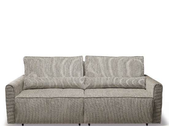 ΚΑΝΑΠΕΣ ΚΡΕΒΑΤΙ ΤΡΙΘΕΣΙΟΣ ARTELIBRE SHELBY ΜΠΕΖ 215X110X90CM