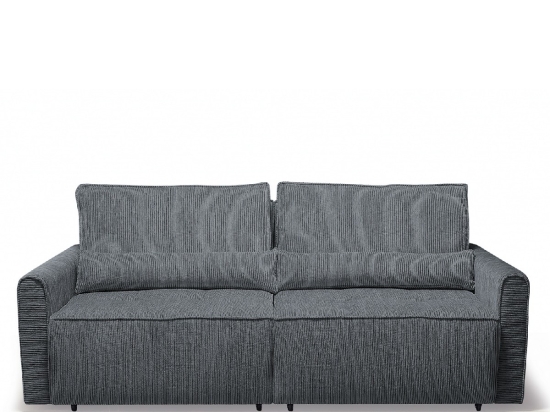 ΚΑΝΑΠΕΣ ΚΡΕΒΑΤΙ ΤΡΙΘΕΣΙΟΣ ARTELIBRE SHELBY ΓΚΡΙ 215X110X90CM