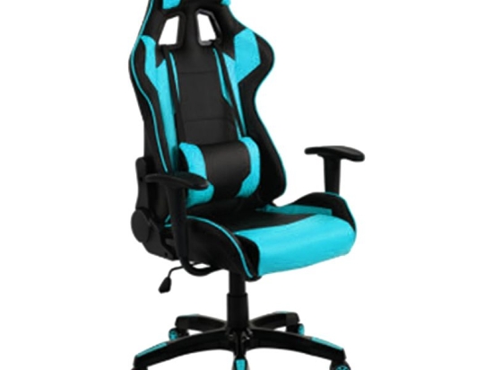 ΠΟΛΥΘΡΟΝΑ ΓΡΑΦΕΙΟΥ ARTELIBRE GAMING ΚΥΛΛΗΝΗ ΜΠΛΕ/ΜΑΥΡΟ PVC 66X67X127-135CM