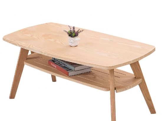 ΤΡΑΠΕΖΑΚΙ ΣΑΛΟΝΙΟΥ ARTELIBRE KHOBI ΦΥΣΙΚΟ MDF/ΞΥΛΟ 100X48X45CM