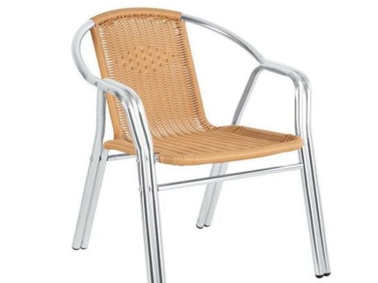 ΠΟΛΥΘΡΟΝΑ ARTELIBRE RATTAN JUPITER ΜΠΕΖ/ΑΣΗΜΙ 58X64X67CM