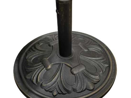 ΒΑΣΗ ΟΜΠΡΕΛΑΣ ARTELIBRE LUNA ΜΑΥΡΟ ΤΣΙΜΕΝΤΟ Φ49CM 12.5KG