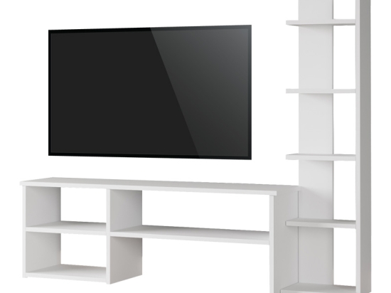 ΣΥΝΘΕΤΟ ΣΑΛΟΝΙΟΥ PERLA PAKOWORLD ΣΕ ΛΕΥΚΗ ΑΠΟΧΡΩΣΗ 120X29.5X41,8ΕΚ