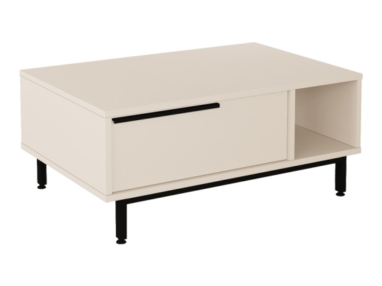 ΤΡΑΠΕΖΙ ΣΑΛΟΝΙΟΥ FRIXTON PAKOWORLD ΣΕ CAPPUCCINO ΑΠΟΧΡΩΣΗ 90X60X37.5ΕΚ