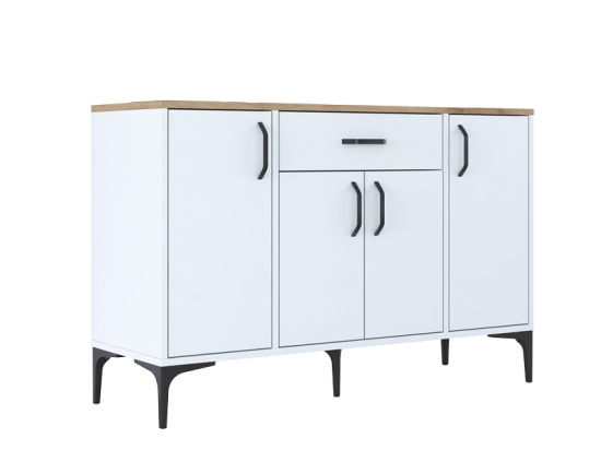 ΜΠΟΥΦΕΣ UBRON PAKOWORLD ΛΕΥΚΟ-ΚΑΡΥΔΙ ΜΕΛΑΜΙΝΗΣ 120X40X78.6ΕΚ