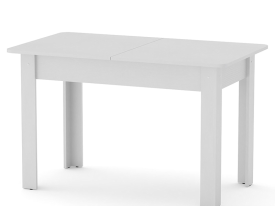 ΤΡΑΠΕΖΙ QUIIN PAKOWORLD ΕΠΕΚΤΕΙΝΟΜΕΝΟ ΛΕΥΚΟ 120-174X70X73.5ΕΚ