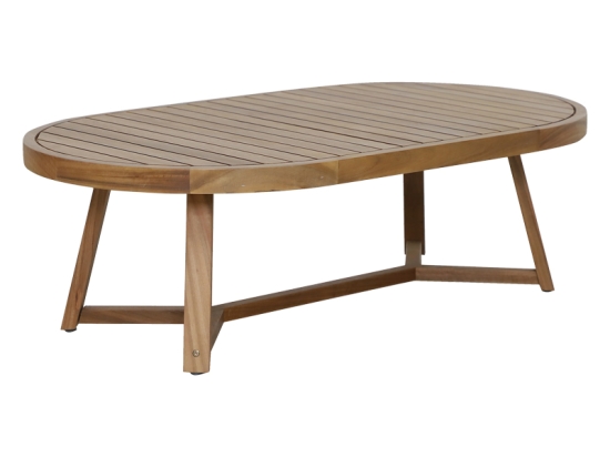 ΤΡΑΠΕΖΙ STELLAN PAKOWORLD ΜΑΣΙΦ ΞΥΛΟ ΕΥΚΑΛΥΠΤΟΥ 220X130X75ΕΚ