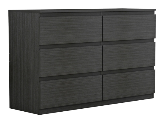 ΣΥΡΤΑΡΙΕΡΑ CINDY PAKOWORLD 6 ΣΥΡΤΑΡΙΩΝ WENGE 120X40X75ΕΚ