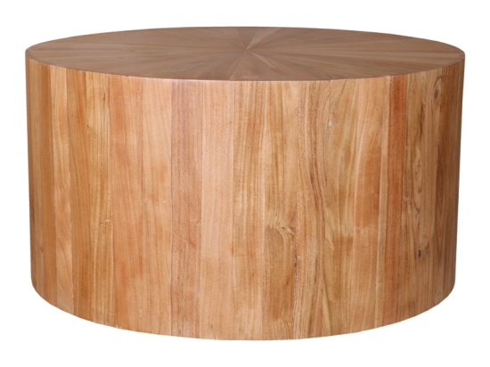 ΤΡΑΠΕΖΙ OSIRI PAKOWORLD ΞΥΛΟ ACACIA ΣΕ ΦΥΣΙΚΗ ΑΠΟΧΡΩΣΗ Φ80X45ΕΚ