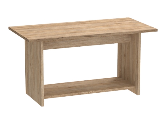 ΤΡΑΠΕΖΙ KUMBA PAKOWORLD ΣΕ OAK ΑΠΟΧΡΩΣΗ 80X40X42ΕΚ