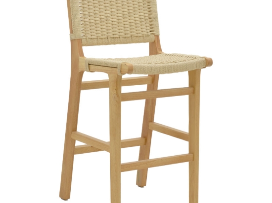 ΣΚΑΜΠΟ ΜΠΑΡ JULIEN PAKOWORLD RUBBERWOOD ΦΥΣΙΚΟ-ΕΔΡΑ ΦΥΣΙΚΟ ΣΧΟΙΝΙ 45X46X95ΕΚ