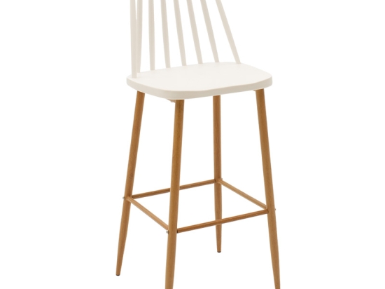 ΣΚΑΜΠΟ ΜΠΑΡ AURORA PAKOWORLD PP ΛΕΥΚΟ-ΦΥΣΙΚΟ ΠΟΔΙ 42X49X109ΕΚ