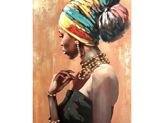 ΠΙΝΑΚΑΣ ΣΕ ΚΑΜΒΑ AFRICAN INART 80X3X120ΕΚ