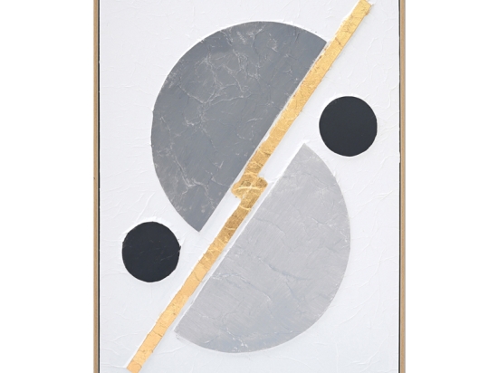 ΠΙΝΑΚΑΣ ΣΕ ΚΑΜΒΑ GEOMETRIC INART 52X4.5X72ΕΚ