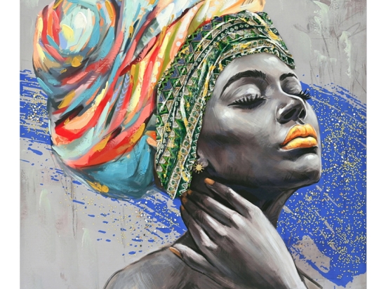 ΠΙΝΑΚΑΣ ΣΕ ΚΑΜΒΑ AFRICANA INART 100X3X100ΕΚ