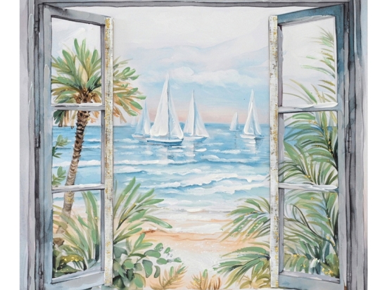 ΠΙΝΑΚΑΣ ΣΕ ΚΑΜΒΑ DEIVE INART 80X3X80ΕΚ
