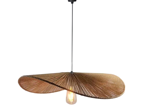 ΦΩΤΙΣΤΙΚΟ ΟΡΟΦΗΣ HARIS INART Ε27 ROPE ΣΕ ΚΑΦΕ ΑΠΟΧΡΩΣΗ Φ60X12.5ΕΚ