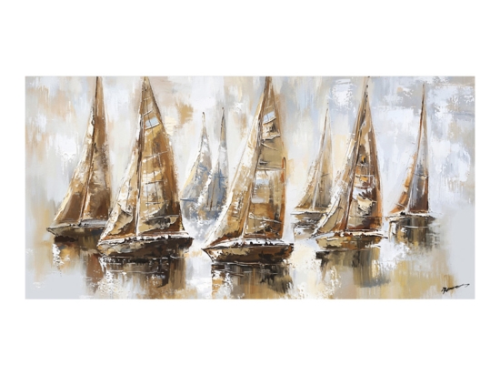 ΠΙΝΑΚΑΣ ΣΕ ΚΑΜΒΑ YELKAN INART ΜΕ ΠΛΑΙΣΙΟ 120X3.5X60ΕΚ