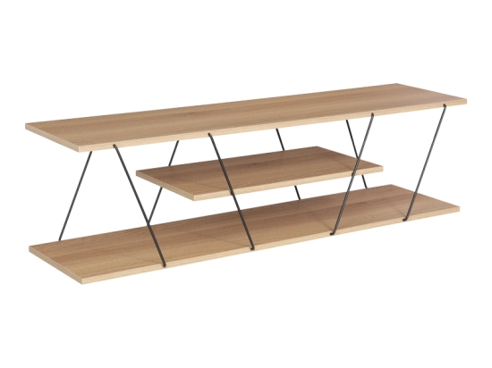 ΕΠΙΠΛΟ ΤΗΛΕΟΡΑΣΗΣ TARS PAKOWORLD ΟΑΚ-ΜΑΥΡΟ 120X30X33ΕΚ