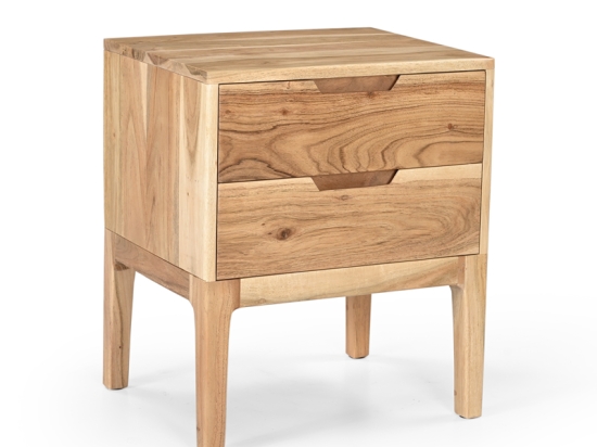ΚΟΜΟΔΙΝΟ SNOOZE INART ΜΑΣΙΦ ΞΥΛΟ ΑΚΑΚΙΑΣ 43X35.5X51ΕΚ