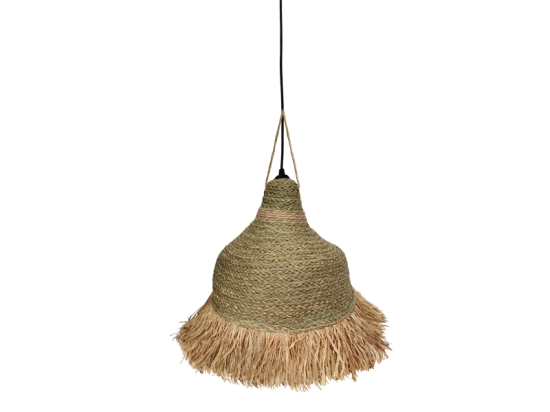 ΦΩΤΙΣΤΙΚΟ ΟΡΟΦΗΣ BOHER INART SEAGRASS ΣΕ ΦΥΣΙΚΗ ΑΠΟΧΡΩΣΗ Φ60X99ΕΚ