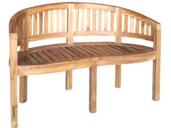 ΚΑΝΑΠΕΣ ΔΙΘΕΣΙΟΣ COREN PAKOWORLD ΦΥΣΙΚΟ TEAK ΞΥΛΟ 130X61X87ΕΚ