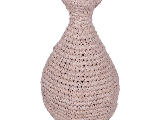 ΒΑΖΟ SANNERY I INART SISAL ΣΕ ΦΥΣΙΚΗ ΑΠΟΧΡΩΣΗ Φ20X32ΕΚ