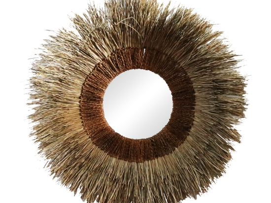 ΚΑΘΡΕΠΤΗΣ BIGILE INART PANDANUS ΣΕ ΦΥΣΙΚΟ ΧΡΩΜΑ Φ130X7ΕΚ