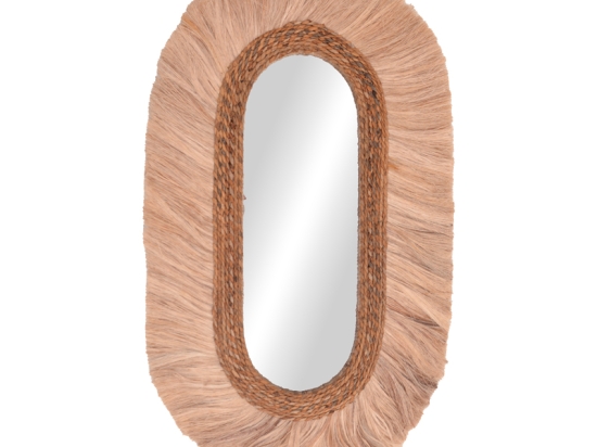 ΚΑΘΡΕΠΤΗΣ NABORE INART ABACA ΣΕ ΦΥΣΙΚΟ ΧΡΩΜΑ 55X4X96ΕΚ