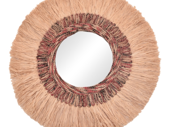 ΚΑΘΡΕΠΤΗΣ PARANOME INART SISAL ΚΑΙ ABACA ΣΕ ΦΥΣΙΚΟ ΧΡΩΜΑ Φ115X4ΕΚ