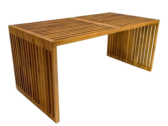 ΤΡΑΠΕΖΙ MARLIN PAKOWORLD TEAK ΞΥΛΟ ΣΕ ΦΥΣΙΚΗ ΑΠΟΧΡΩΣΗ 100X50X45ΕΚ