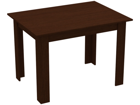 ΤΡΑΠΕΖΙ MANKA PAKOWORLD ΣΕ WENGE ΑΠΟΧΡΩΣΗ 110X80X77ΕΚ