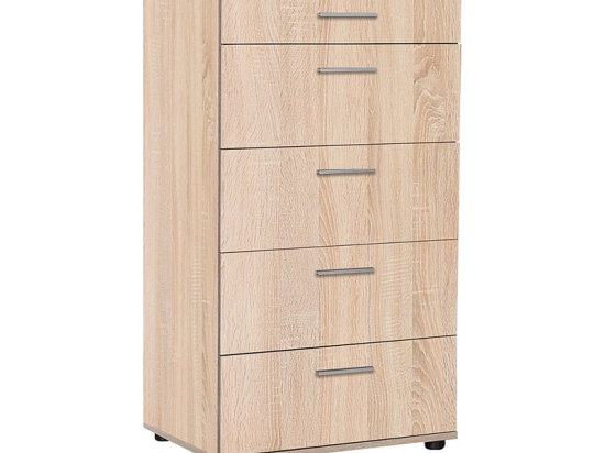 ΣΥΡΤΑΡΙΕΡΑ ΜΕΛΑΜΙΝΗΣ TRENDLINE MEGAPAP ΣΕ ΧΡΩΜΑ SONOMA 60X44X108ΕΚ.