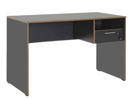 ΓΡΑΦΕΙΟ ΕΡΓΑΣΙΑΣ CONCEPT MEGAPAP ΧΡΩΜΑ ΑΝΘΡΑΚΙ 120X60X75ΕΚ.
