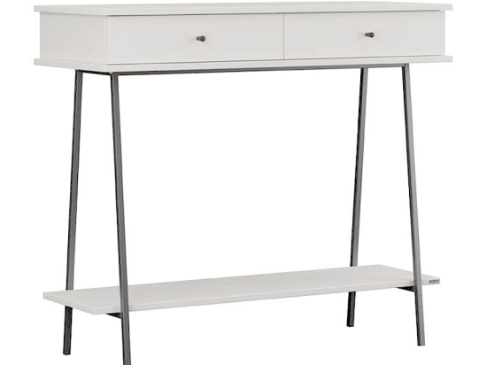 ΚΟΝΣΟΛΑ ELITE MEGAPAP ΧΡΩΜΑ ΛΕΥΚΟ ΤΟΥ ΠΑΓΟΥ 100X40X88ΕΚ.