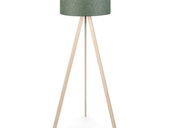 ΦΩΤΙΣΤΙΚΟ ΔΑΠΕΔΟΥ ROSLING MEGAPAP MDF/ΥΦΑΣΜΑ PVC ΧΡΩΜΑ ΦΥΣΙΚΟ/ΧΑΚΙ 38X38X140ΕΚ.