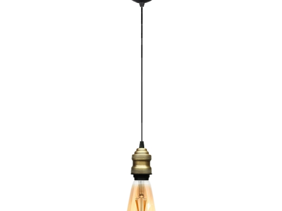 ΦΩΤΙΣΤΙΚΟ ΟΡΟΦΗΣ RUSTIC MEGAPAP E27 ΜΕΤΑΛΛΙΚΟ ΜΟΝΟΦΩΤΟ ΧΡΩΜΑ RETRO ANTIQUE 100-120ΕΚ.