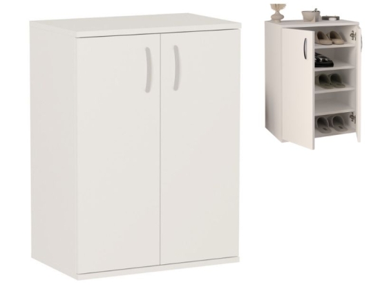 ΠΑΠΟΥΤΣΟΘΗΚΗ - ΝΤΟΥΛΑΠΙ MANOLO MEGAPAP ΧΡΩΜΑ ΛΕΥΚΟ 60X38X81,4ΕΚ.