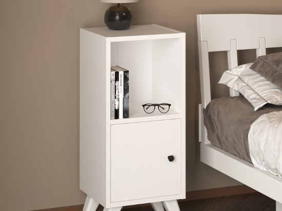 ΚΟΜΟΔΙΝΟ VIRA MEGAPAP ΧΡΩΜΑ ΛΕΥΚΟ 34X30X78ΕΚ.