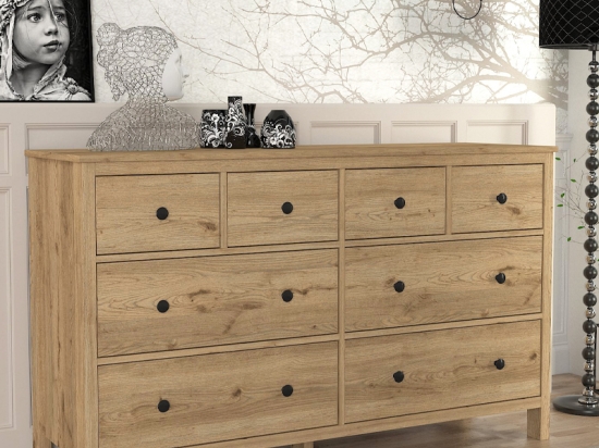 ΣΥΡΤΑΡΙΕΡΑ - ΜΠΟΥΦΕΣ SABINA MEGAPAP ΧΡΩΜΑ SEPET OAK 160X50X96ΕΚ.