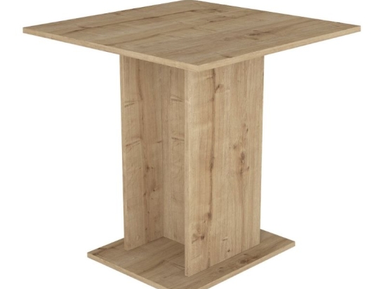ΤΡΑΠΕΖΙ ALLOS MEGAPAP ΧΡΩΜΑ SAPPHIRE OAK 75X75X77ΕΚ.