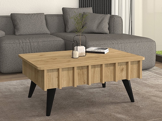 ΤΡΑΠΕΖΑΚΙ ΣΑΛΟΝΙΟΥ GEMMA MEGAPAP ΧΡΩΜΑ SEPET OAK 90X59,6X36,8ΕΚ.