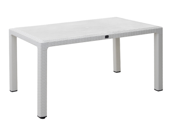 ΤΡΑΠΕΖΙ ΠΟΛΥΠΡΟΠΥΛΕΝΙΟΥ KALAN MEGAPAP ΧΡΩΜΑ ΛΕΥΚΟ 150X90X75ΕΚ.