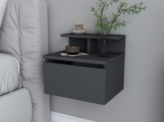 ΚΟΜΟΔΙΝΟ ΕΠΙΤΟΙΧΙΟ ARSEN MEGAPAP ΧΡΩΜΑ ΑΝΘΡΑΚΙ 39,8X31,9X35ΕΚ.