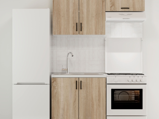 ΚΟΥΖΙΝΑ MODEST ΣΕΤ 3 ΚΟΥΤΙΩΝ ΣΟΝΟΜΑ ΑΝΩ ΚΟΥΤΙΑ 140CM ΚΑΤΩ 80CM