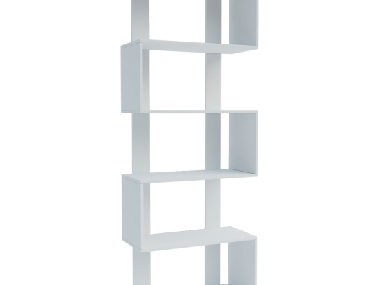 ΒΙΒΛΙΟΘΗΚΗ REGAL 68X30X176CM ΛΕΥΚΟ