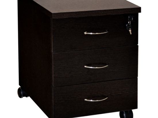 ΣΥΡΤΑΡΙΕΡΑ ΓΡΑΦΕΙΟΥ ΕΠΑΓΓΕΛΜΑΤΙΚΗ CAITLYN HM2011.02 WENGE ΜΕ 3ΣΥΡΤΑΡΙΑ 38X48X53cm