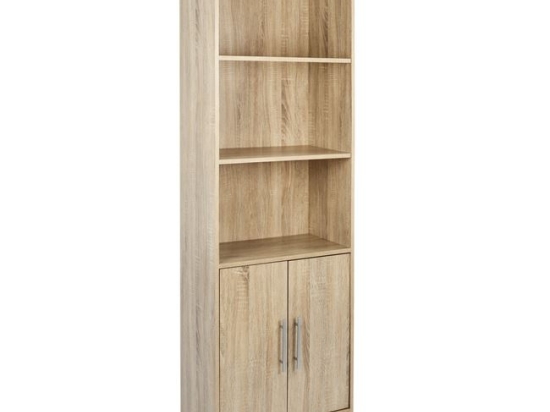 ΒΙΒΛΙΟΘΗΚΗ ΜΕΛΑΜΙΝΗΣ ENSLEY HM2027.02 SONAMA 60X30X180 εκ.